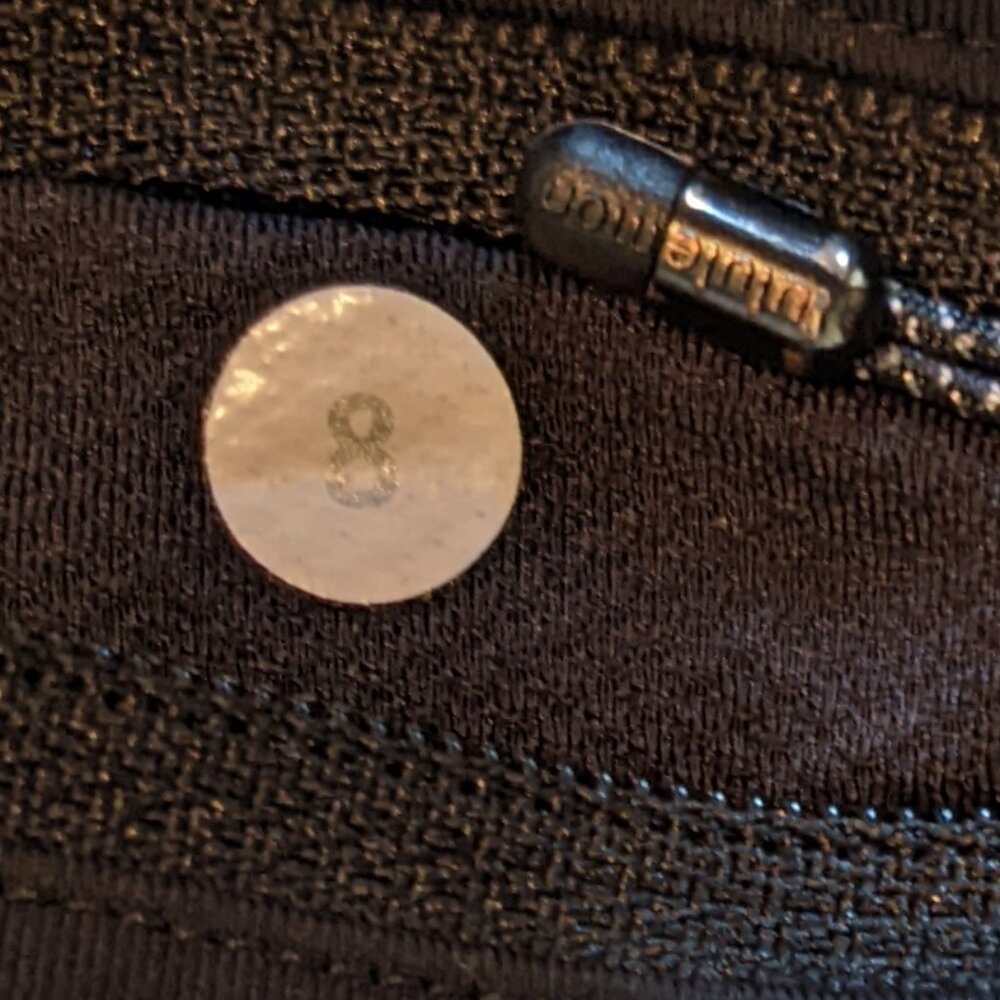 Lululemon Running Speed Shorts Black White - Picture 5 of 7